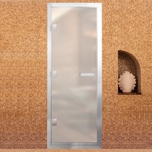 Дверь для хамама "Белая матовая"