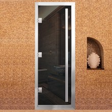 Дверь для хамама "Серая"